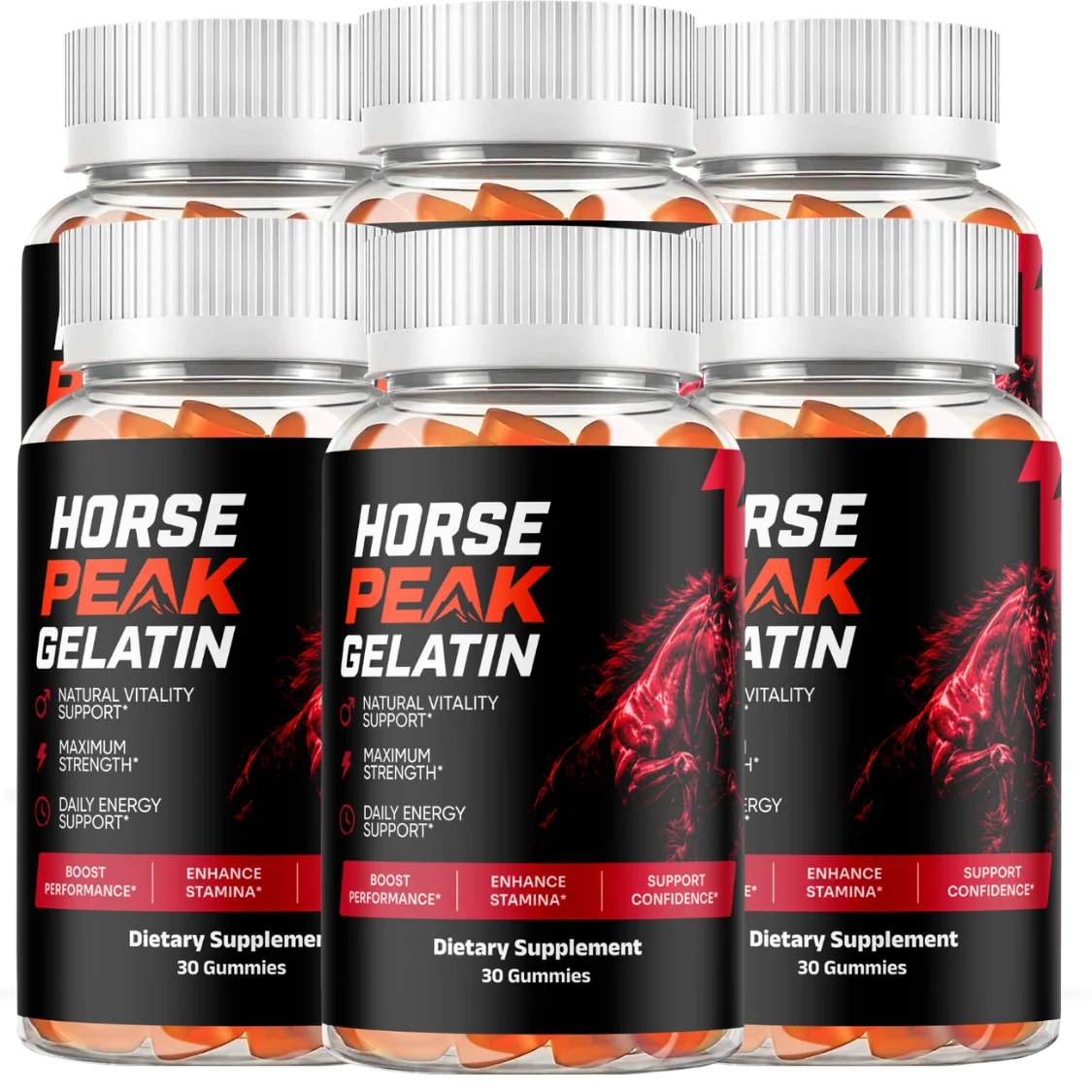 Horse Peak Gelatin 6 bottle
